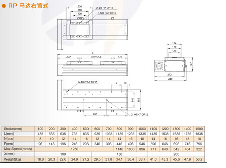 蘇州通錦 TJ直線滑臺 TJB185