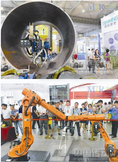 觀眾對CCR工業(yè)機器人十分青睞 